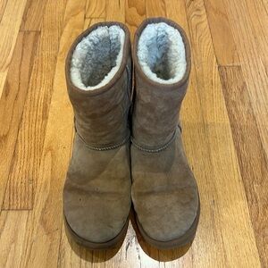 Classic II Genuine Shearling Lined Short Boot (Women)